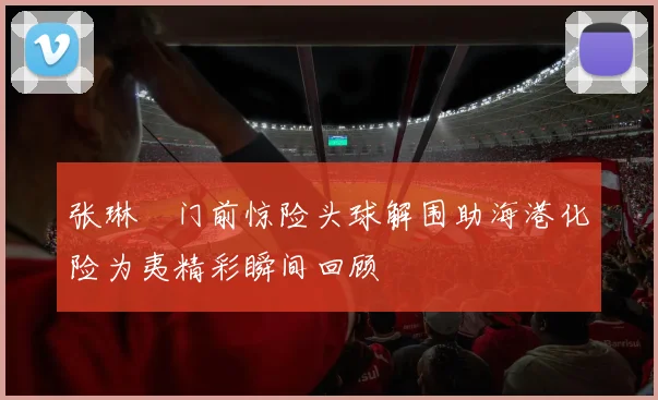 张琳芃门前惊险头球解围助海港化险为夷精彩瞬间回顾