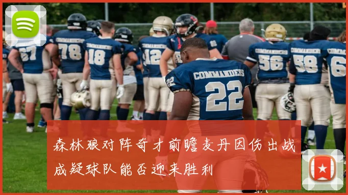 森林狼对阵奇才前瞻麦丹因伤出战成疑球队能否迎来胜利